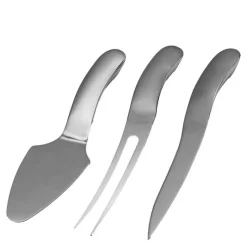 Santo sett m/kakespade, kniv og gaffel stål