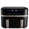 Satisfry Airfryer med dobbel kurv 27680-56 9L