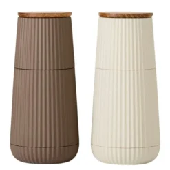 Scape salt- og pepperkvern 12,3 cm 2 stk eik/hvit/brun