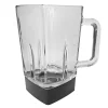 Select glasskolbe 1,6L klar/svart til blender