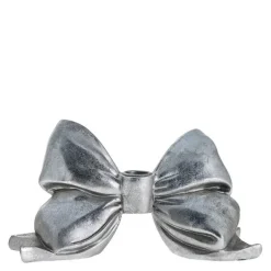 Serafina lysestake sløyfe 12,7 cm antikk sølv