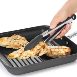 Serveringstang med silikon 30 cm