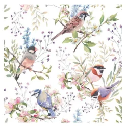 Serviett 33x33 cm 20 stk Busy Birds
