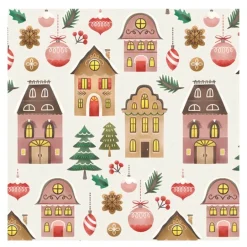 Serviett 33x33 cm 20 stk Christmas at Home Cream
