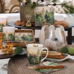 Serviett 33x33 cm 20 stk Evergreen Trees
