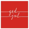 Serviett 33x33 cm 20 stk God Jul rød