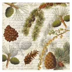 Serviett 33x33 cm 20 stk Life in Forest