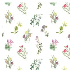 Serviett 33x33 cm 20 stk Mixed Flowers
