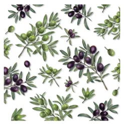 Serviett 33x33 cm 20 stk Olives All Over