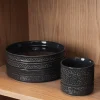 Servisen C tallerken 17,2 cm 4 stk antrasitt
