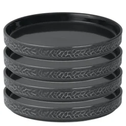Servisen C tallerken 17,2 cm 4 stk antrasitt