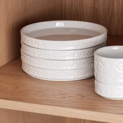 Servisen C tallerken 17,2 cm 4 stk hvit