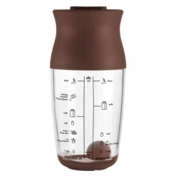 Shaker for pannekakerøre brun/klar