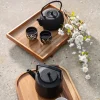 Sichuan tekanne 1L gavesett svart