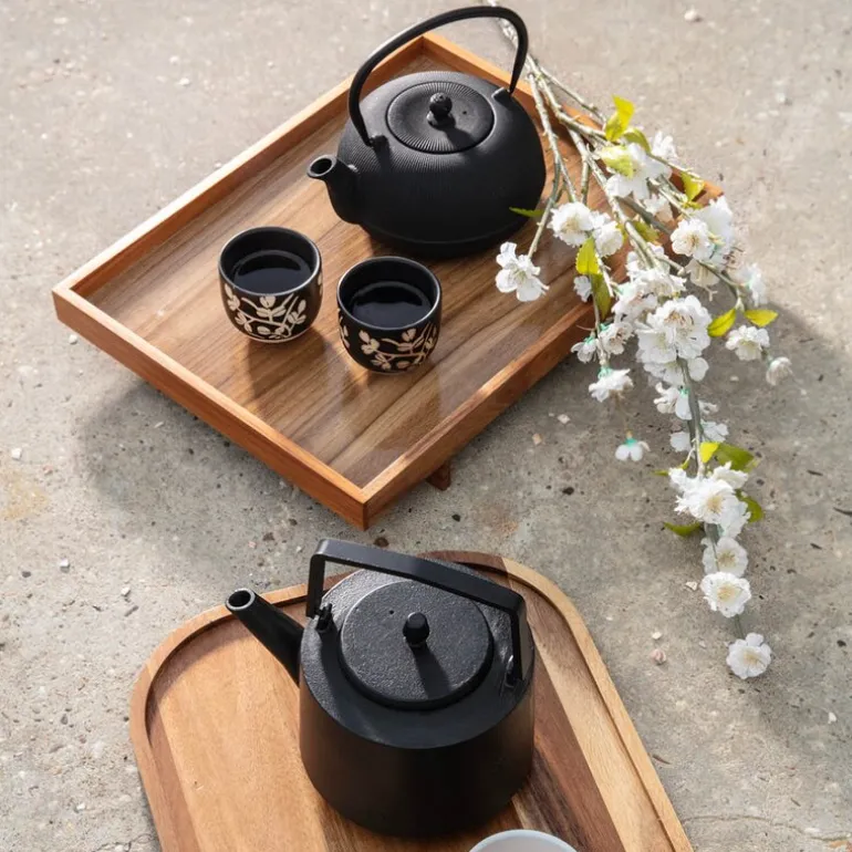 Sichuan tekanne 1L gavesett svart