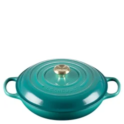 Signature buffetgryte støpejern 30 cm 3,5L Bleu Riviera