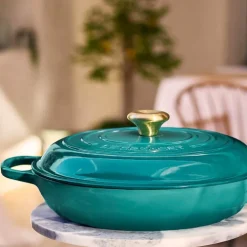 Signature buffetgryte støpejern 30 cm 3,5L Bleu Riviera