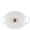 Signature oval støpejernsgryte 31 cm 6,3L white