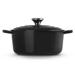 Signature støpejernsgryte rund 24 cm 4,2L black