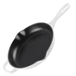 Signature støpejernspanne dyp støpejern 26 cm white
