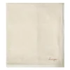 Sildemønstret sengeteppe bomull 260x240 cm lys beige