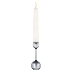 Silhouette lysestake 12 cm krom