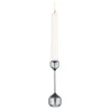 Silhouette lysestake 14,5 cm krom