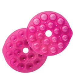 Silikonform for Cake Pops 18 hull rosa
