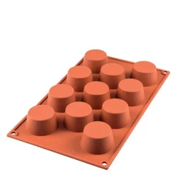 Silikonform mini muffins 11 stk 5,1x2,8 cm