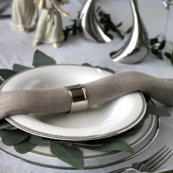 Silver Paisley dyp tallerken 23,5 cm