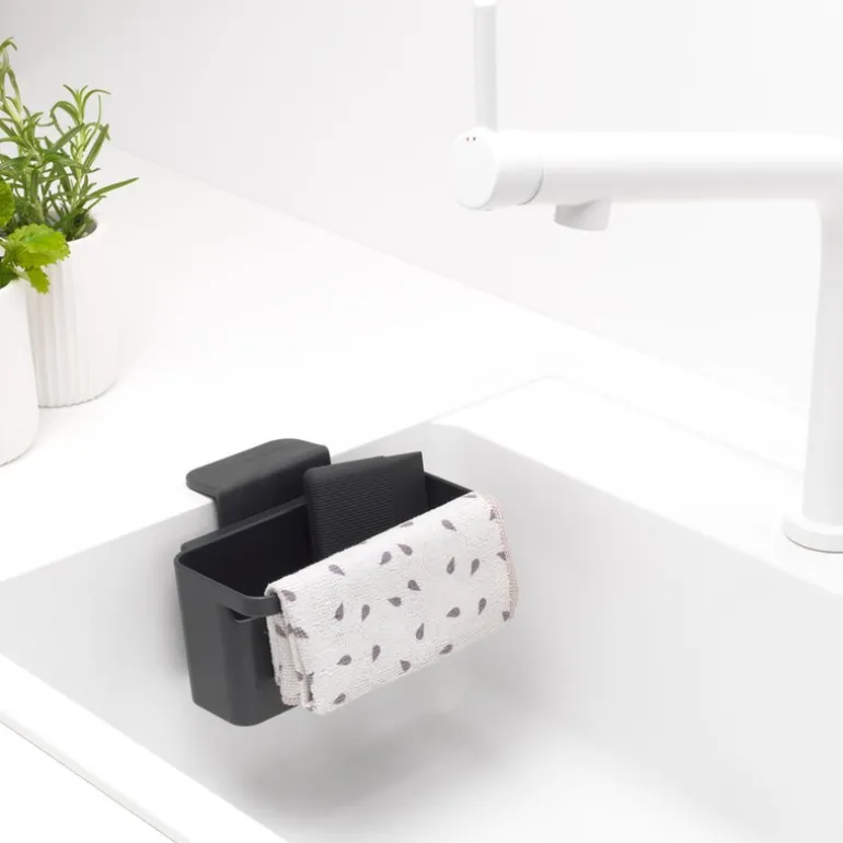 SinkSide oppvaskorganisator 10,6x12,7x17 cm mørk grå