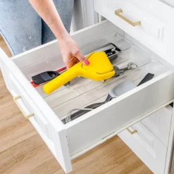Sitruspresse sitron sammenleggbar 25 cm gul