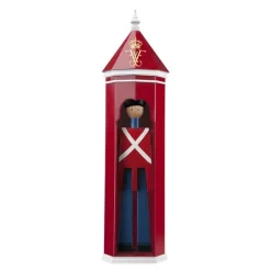 Skilderhus Frederik 10 36 cm rød/hvit