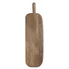 Skjærebrett mangotre 50x14 cm rustic brown