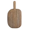 Skjærebrett mangotre 27x14 cm rustic brown