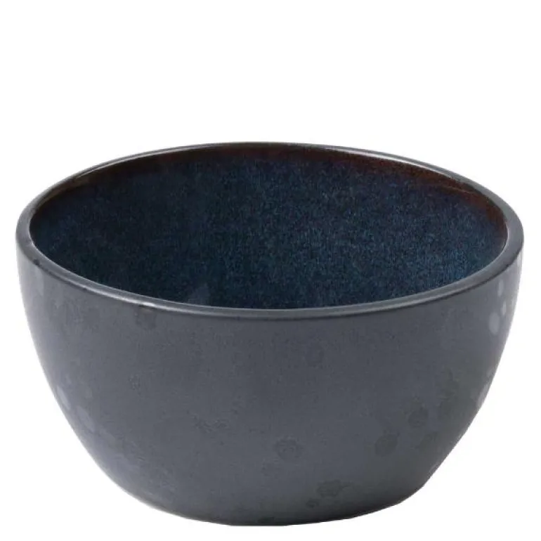 Skål 14 cm svart/blå