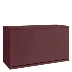 Skoboks 70x30x40 cm Maroon Red