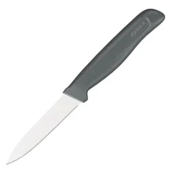 Skrellekniv 9 cm beluga grey