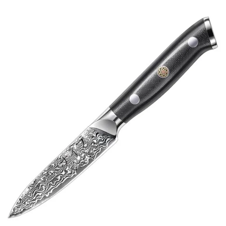 Skrellekniv 20 cm svart