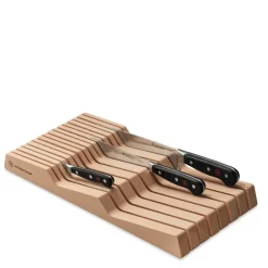 Skuffeinnsats for 15 kniver 22,5x43 cm agnbøk