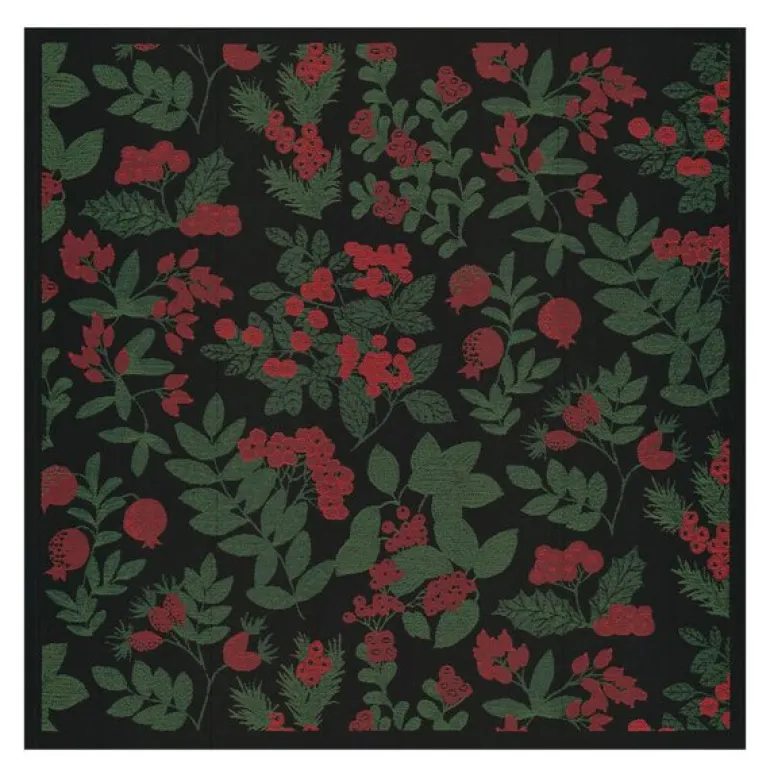 Skumringsbær duk 75x75 cm rød
