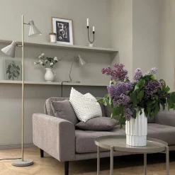 Sleep gulvlampe 165 cm beige