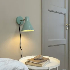 Sleep vegglampe 17 cm mint