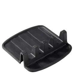 Sloan skjeholder silikon 15x14x2 cm svart