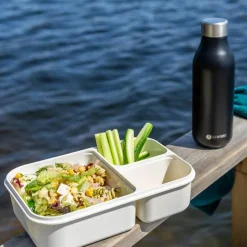 Smart box lunsjboks 1,5L hvit/klar