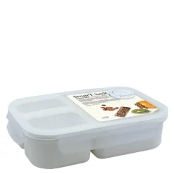 Smart box lunsjboks 1,5L hvit/klar