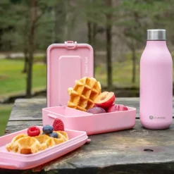 Smart box lunsjboks 0,9L lys rosa