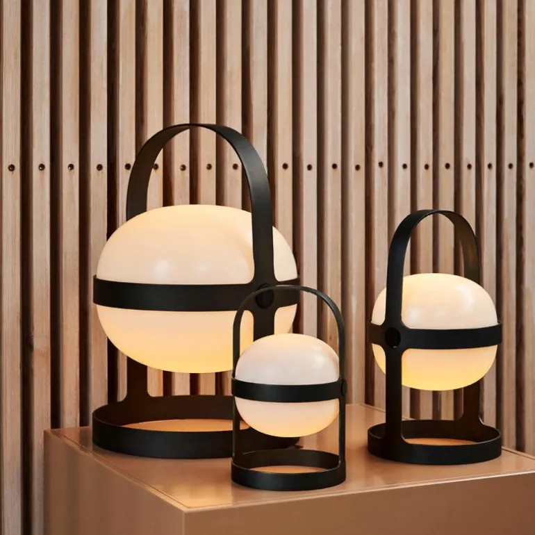 Soft Spot Solar solcellelampe 25 cm svart