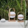 Soft Spot Solar solcellelampe circular 25 cm wheat