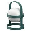 Soft Spot Solar solcellelampe circular 18,5 cm forest green